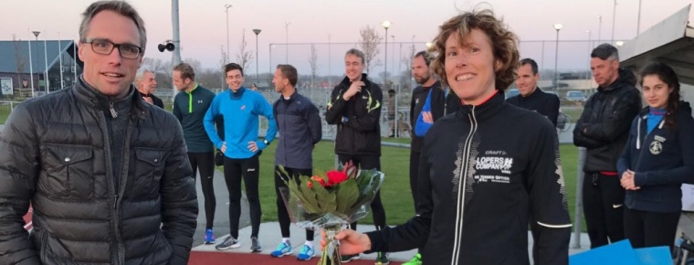 Bloemen voor Marianne de Kok