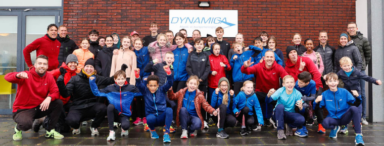 Atletiek Clinic voor Jeugd Dynamica door oud-topatleten